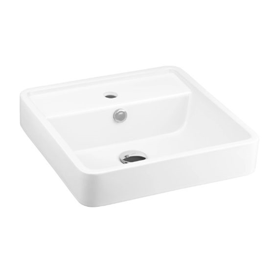 Chậu rửa lavabo COTTO C02807 (treo tường) - Image 5