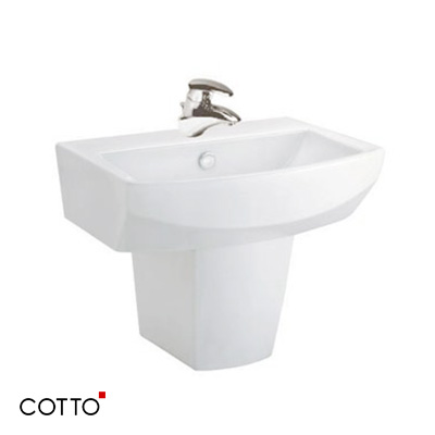Chậu rửa lavabo COTTO C04017 (treo tường) - Image 6