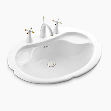 Chậu rửa lavabo đá nhân tạo Kohler K-9340T-0 - Image 4