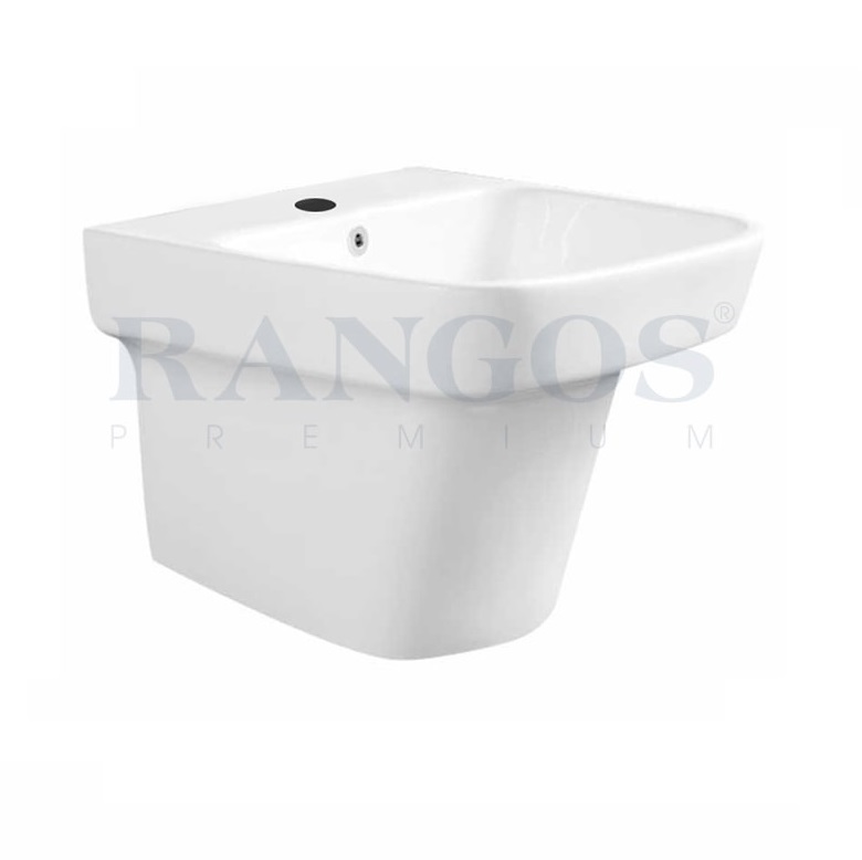Chậu rửa lavabo đặt bàn đá Rangos RG-DE8007 (385x385x140mm) - Image 6