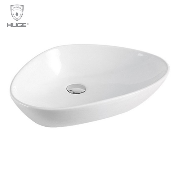 Chậu rửa lavabo đặt bàn Huge H-LD1700 (700x375x140mm) - Image 5