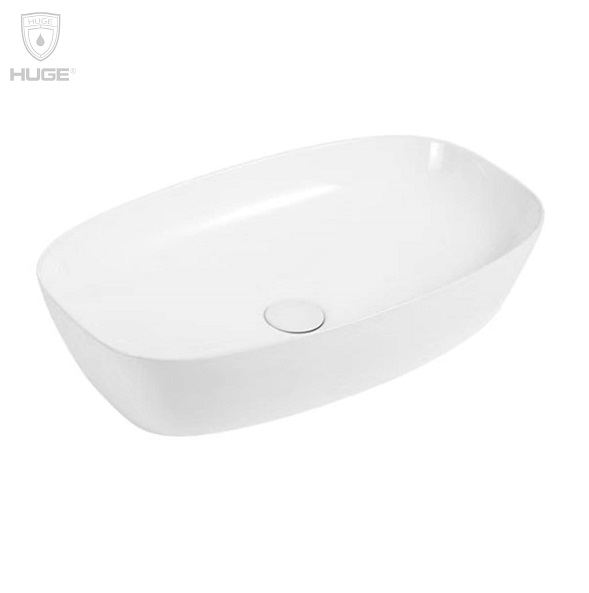 Chậu rửa lavabo đặt bàn Huge H-LD2500 (500x400x140mm) - Image 6