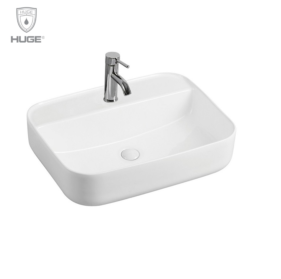 Chậu rửa lavabo đặt bàn Huge H-LD2595 (595x420x155mm) - Image 4
