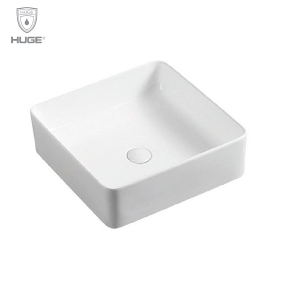 Chậu rửa lavabo đặt bàn Huge H-LV1360 (360x360x130mm)