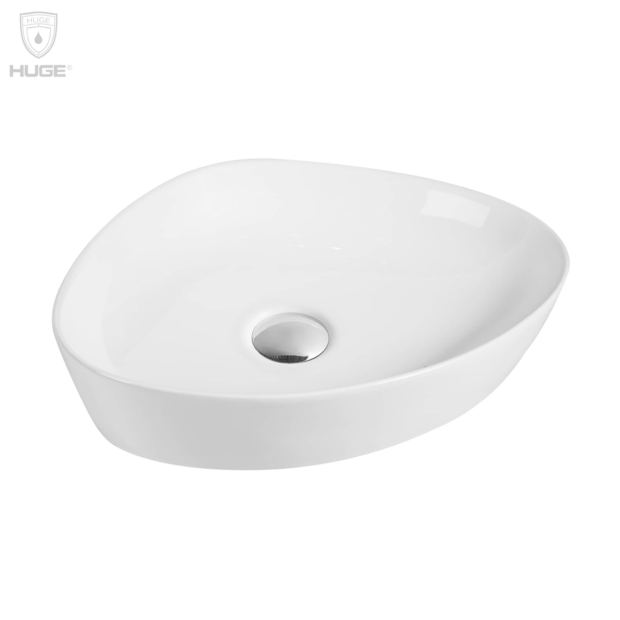 Chậu rửa lavabo đặt bàn Huge H-LV508A (495x405x200mm) - Image 6