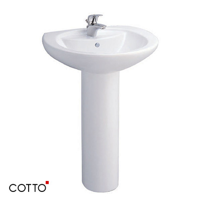Chậu rửa lavabo đặt bàn màu đen Cotto C00381 MBK - Image 4