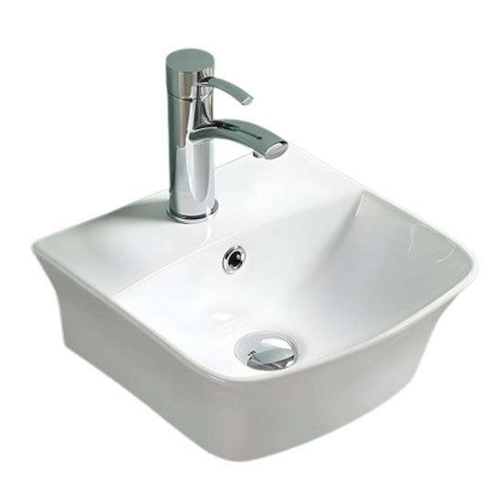 Chậu rửa lavabo đặt bàn màu đen HANJIN HJ-718 - Image 4