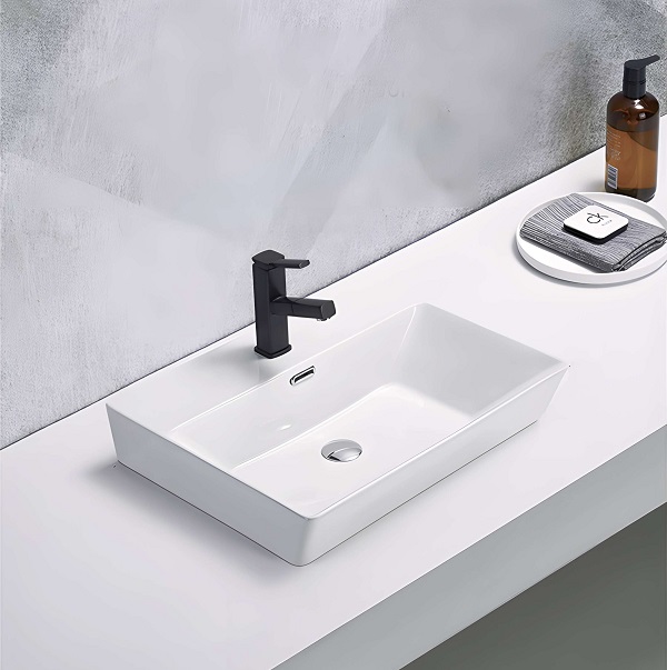 Chậu rửa lavabo đặt bàn màu vàng HANJIN HJ-5130 - Image 5