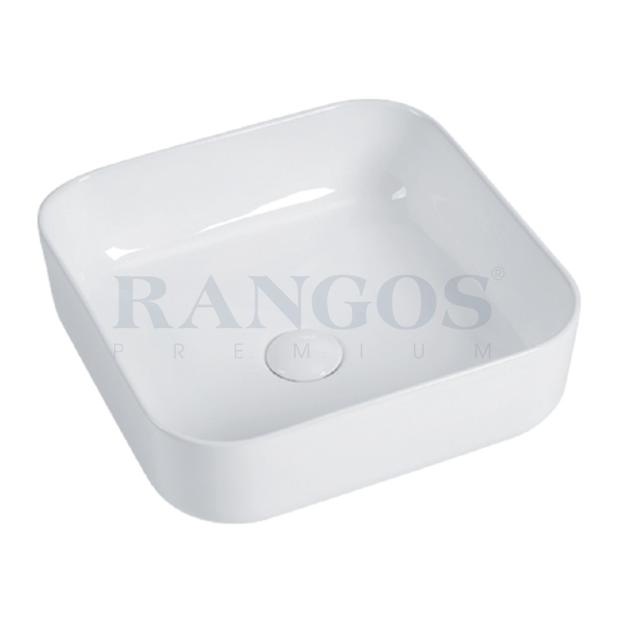 Chậu rửa lavabo đặt bàn Rangos RG-80008B (365x365x120mm) - Image 3