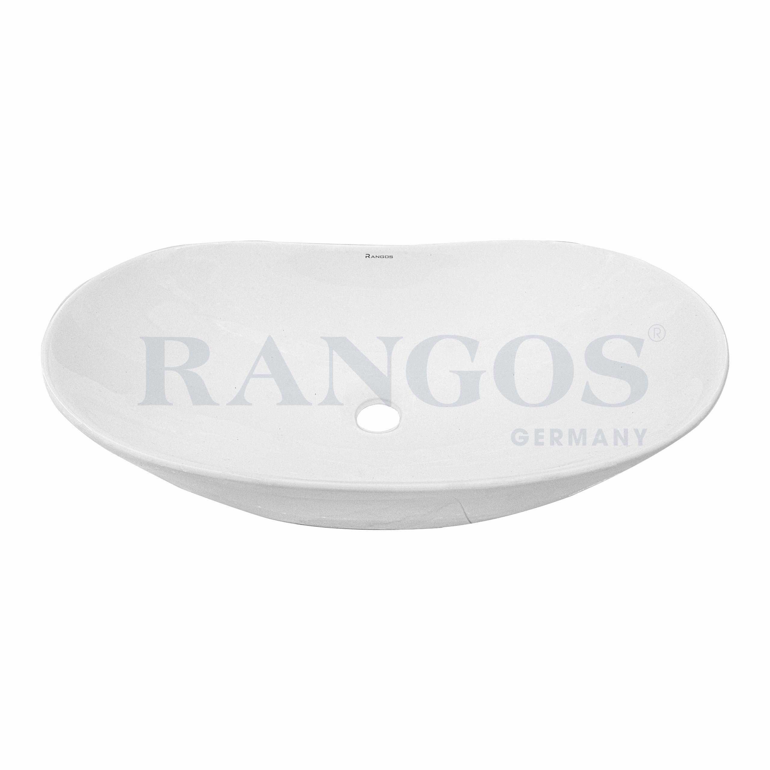 Chậu rửa lavabo đặt bàn Rangos RG-80015 (D395xR395xC140mm) - Image 4
