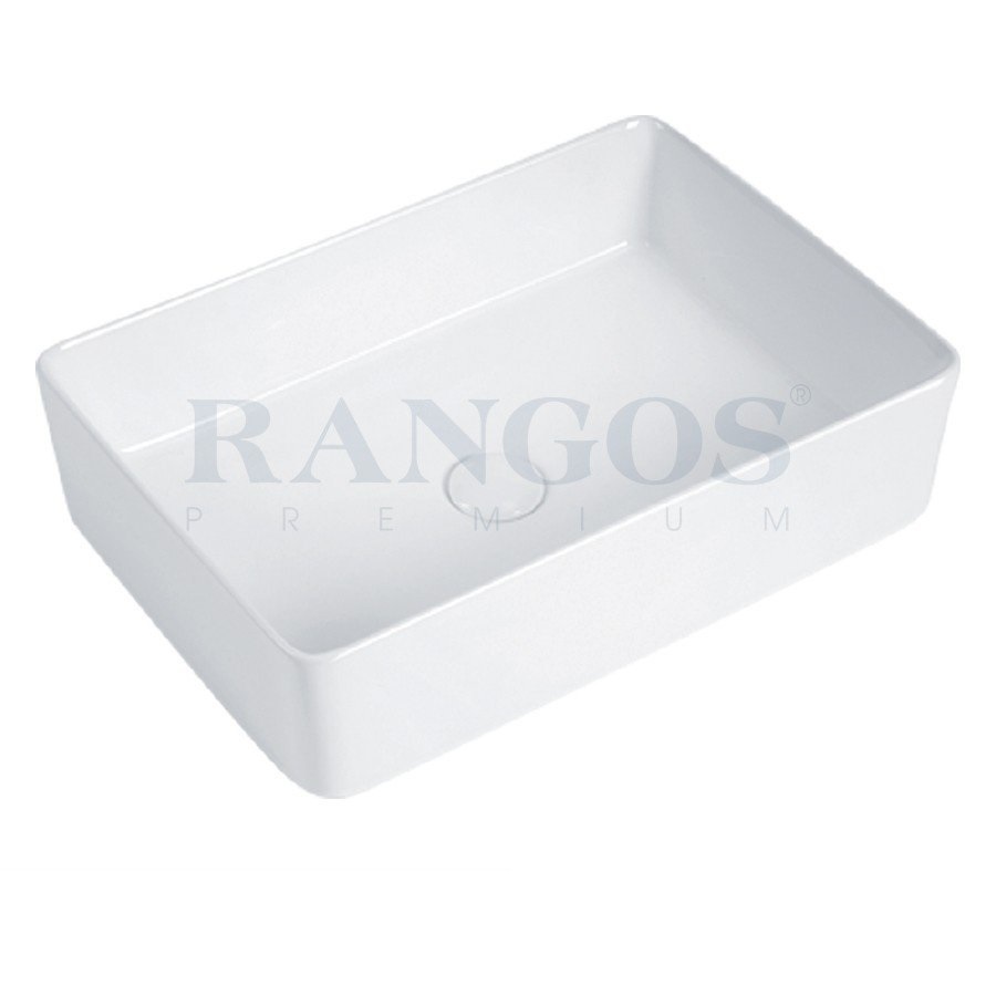 Chậu rửa lavabo đặt bàn Rangos RG-80016 (510x390x135 mm) - Image 5