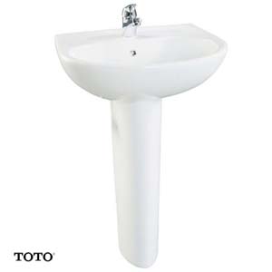 Chậu rửa lavabo đặt bàn TOTO Linear Ceram LT4716G19#MBE màu be mờ (bộ thoát thải VM5D419V) - Image 5