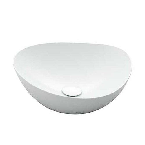 Chậu rửa lavabo đặt bàn TOTO Linear Ceram LT4716G19#MBE màu be mờ (bộ thoát thải VM5D419V) - Image 6