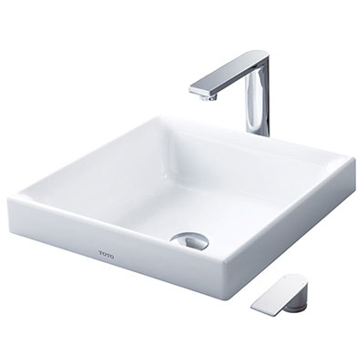 Chậu rửa lavabo đặt bàn TOTO LT4706#MBE màu be mờ - Image 6