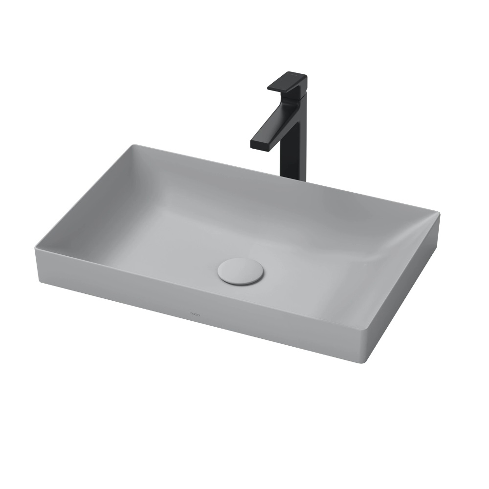 Chậu rửa lavabo đặt bàn TOTO LT4706#MGR màu xám mờ - Image 6