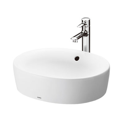 Chậu rửa lavabo đặt bàn TOTO LT4706#MW màu trắng mờ - Image 5