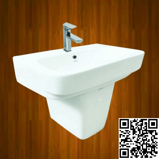 Chậu rửa lavabo Dolacera DL101 ( 1 lỗ hoặc 3 lỗ) - Image 3