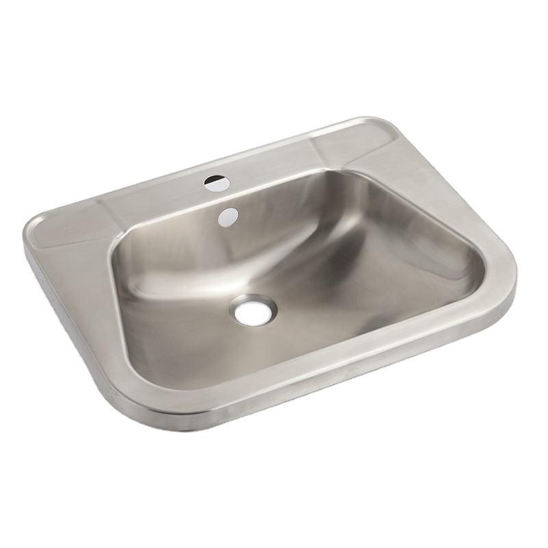 Chậu rửa lavabo hình tròn Inox 304 màu vàng hồng Miken MKC-3612RG (380x380x110 / 400x400x130mm) - Image 5