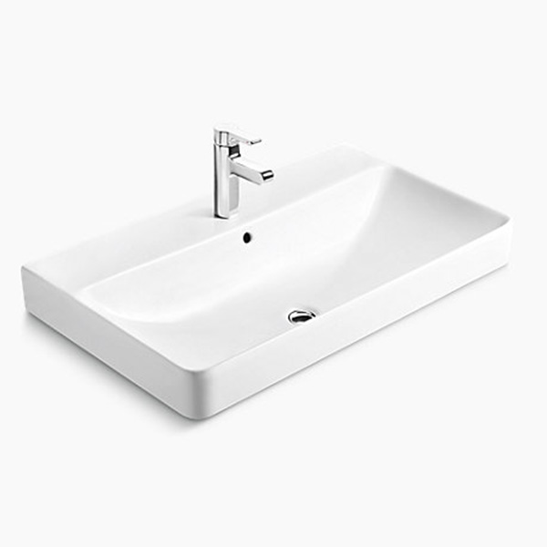 Chậu rửa lavabo hình tròn Kohler K-96118T-0 - Image 3