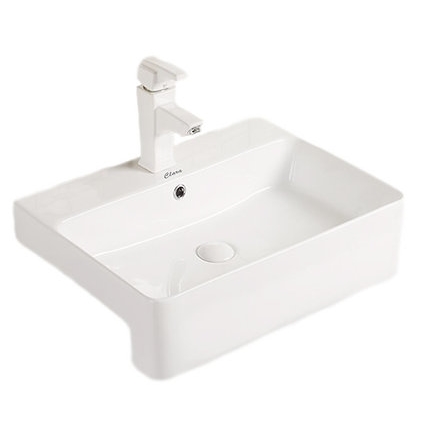 Chậu rửa lavabo kèm chân Clara CB-305+CB-305C - Image 3