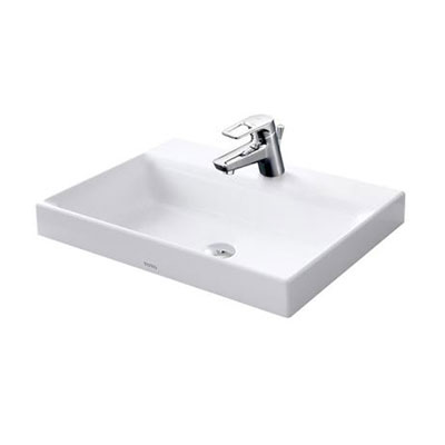 Chậu rửa lavabo màu trắng mờ TOTO LT4704G19#MW - Image 4