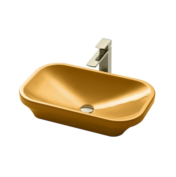 Chậu rửa lavabo màu xám mờ TOTO LT4704G17#MGR - Image 4