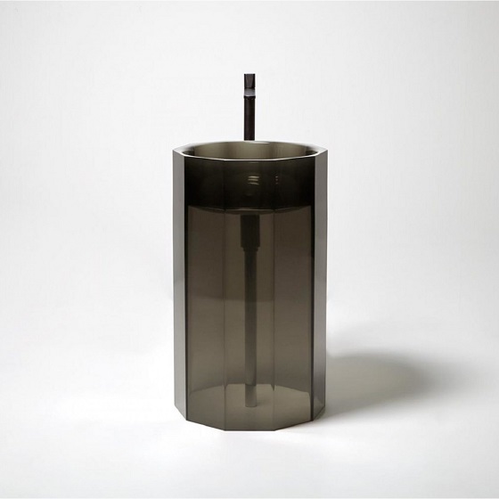 Chậu rửa lavabo nghệ thuật chân đứng MKC-2064 - Image 5