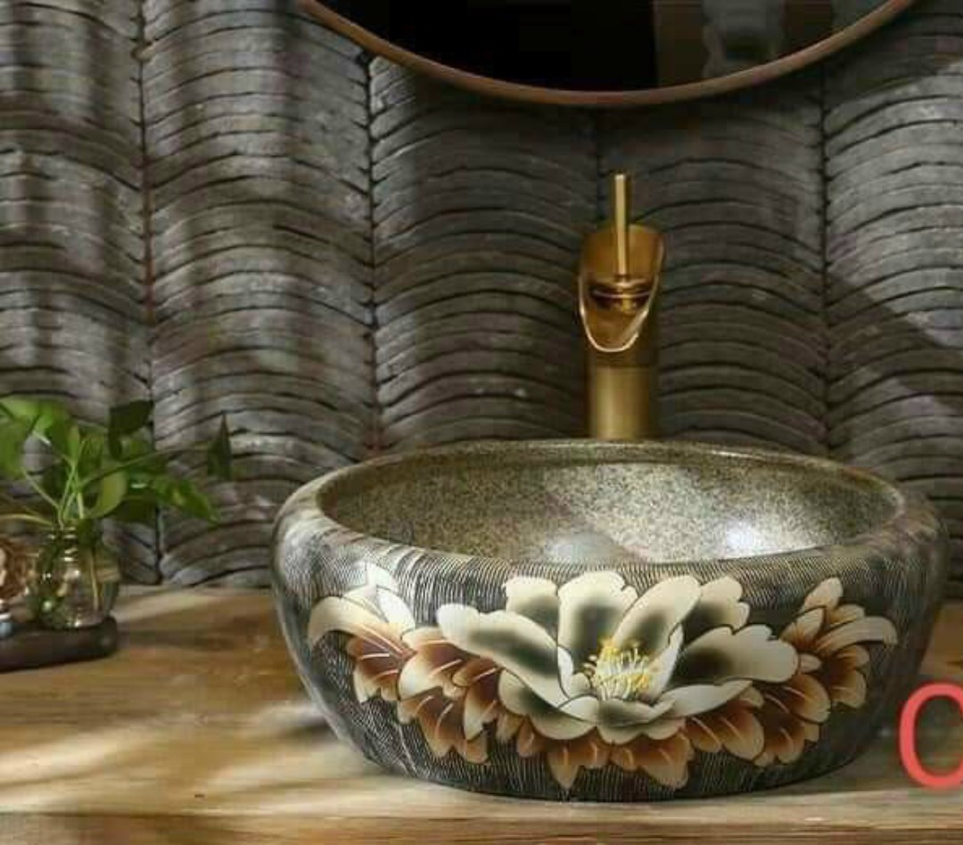 Chậu rửa lavabo nghệ thuật Cleanman CL-004 - Image 3