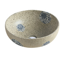 Chậu rửa lavabo nghệ thuật Cleanman CL-1018-G - Image 6