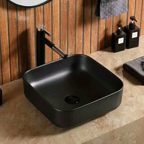 Chậu rửa lavabo nghệ thuật Cleanman CL-G001 - Image 4