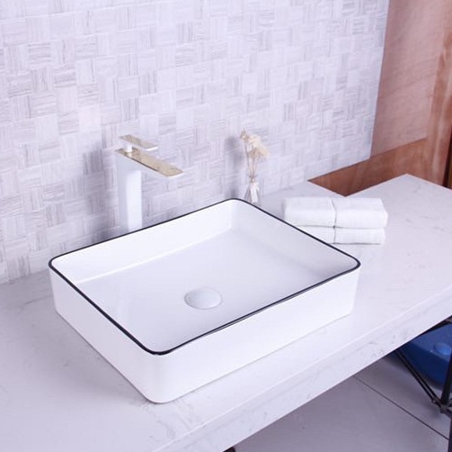 Chậu rửa lavabo nghệ thuật Cleanman CL-G002 - Image 6