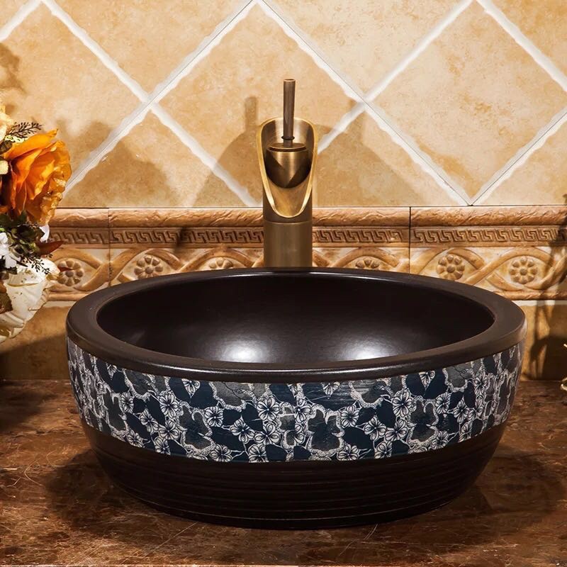 Chậu rửa lavabo nghệ thuật Cleanman CL-G003 - Image 4
