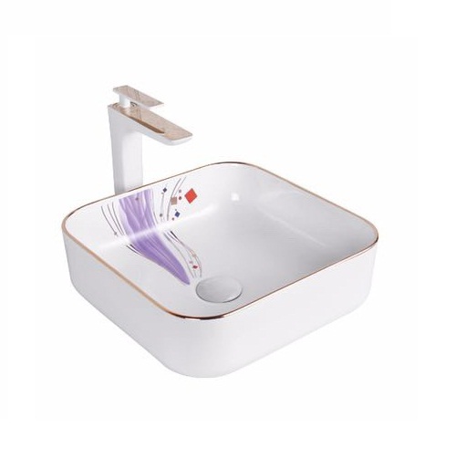Chậu rửa lavabo nghệ thuật Cleanman CL-S020 - Image 3