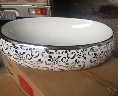 Chậu rửa lavabo nghệ thuật DADA 5004GP-2 (305x 305 x 155mm) - Image 3