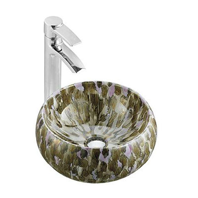 Chậu rửa lavabo nghệ thuật DADA 5004GP-2 (305x 305 x 155mm) - Image 4