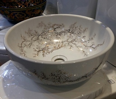 Chậu rửa lavabo nghệ thuật DADA A091-I13 (410x 410 x 165mm) - Image 3