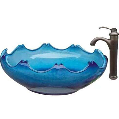 Chậu rửa lavabo nghệ thuật DADA A373-Y06 (400x 400 x 155mm) - Image 5