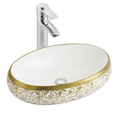 Chậu rửa lavabo nghệ thuật DADA A433-CEB06 (515x 390 x 145mm) - Image 4
