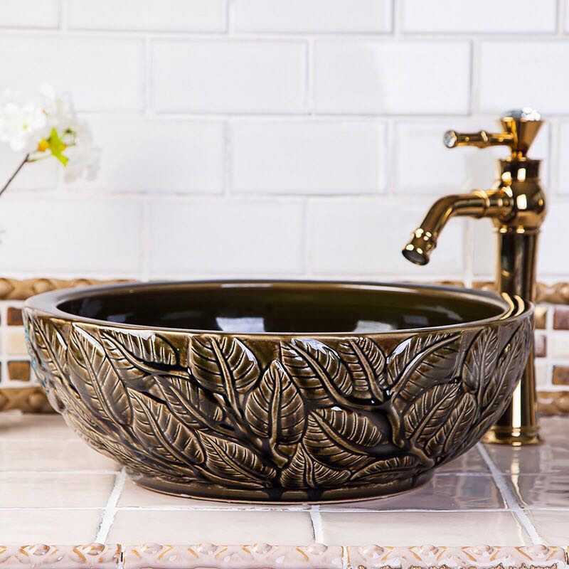 Chậu rửa lavabo nghệ thuật HCG C-003 - Image 3