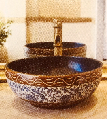 Chậu rửa lavabo nghệ thuật HCG C-007 - Image 4