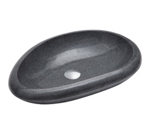 Chậu rửa lavabo nghệ thuật màu đen Miken MKC-390C - Image 3