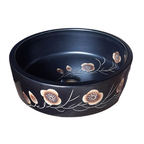 Chậu rửa lavabo nghệ thuật Miken MKC-014 (41x41x15cm) - Image 4