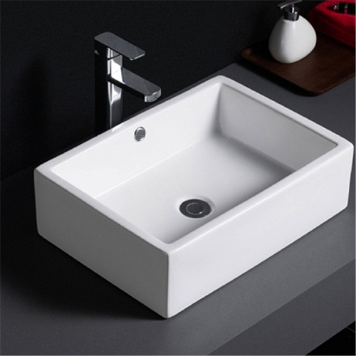 Chậu rửa lavabo nhựa trong suốt Acrylic Miken MKC-5838 GRY - Image 6