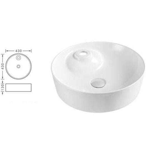 Chậu rửa lavabo Riba RBC-7256 - Image 5