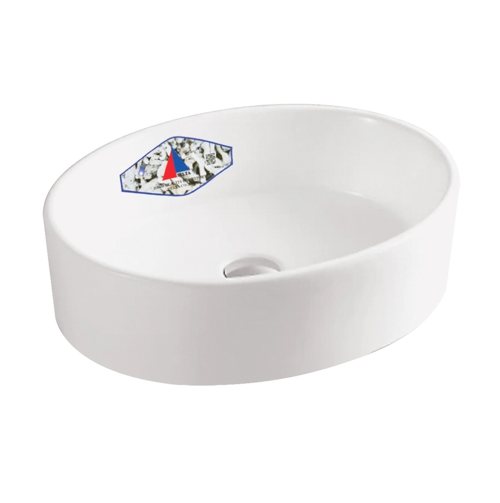 Chậu rửa lavabo Selta ST54+Chân C54 - Image 3