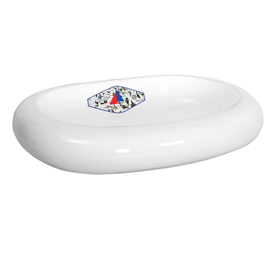 Chậu rửa lavabo Selta ST54+Chân C54 - Image 4