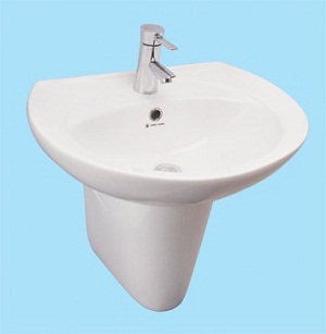 Chậu rửa Lavabo Thiên Thanh LT04L1T/PDY100T - Image 3