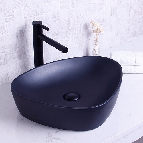 Chậu rửa lavabo thủy tinh pha lê Miken CPL-103 - Image 4