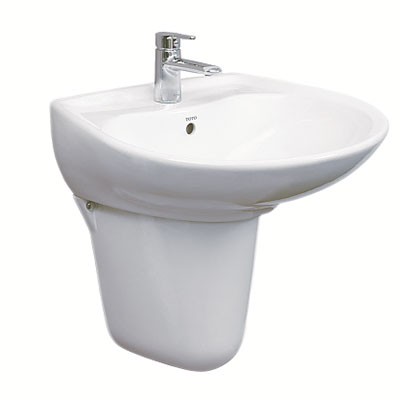 Chậu rửa lavabo TOTO LHT300CM (Chân lửng L300HF )