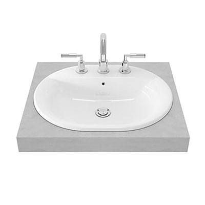 Chậu rửa lavabo TOTO LW526NJ - Image 3